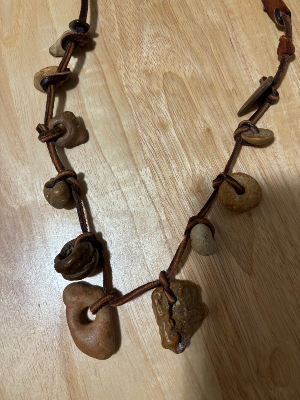 Unique Handmade Rock Necklace - Picture 2 of 4